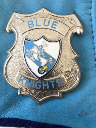 Blue Knight Badge