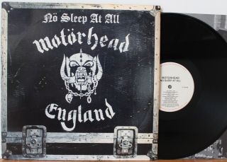 Motorhead No Sleep At All Lp (enigma R - 100786,  Orig 1988) Vg,  Vinyl