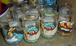 Welchs Jelly Jar Glasses Disney Winnie The Pooh Set Of 6 Plus 4 Extra Glasses