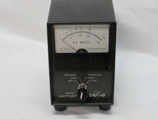 Vintage R.  L.  Drake Co.  Model W - 4 Watt Meter Ham Radio Transmitter