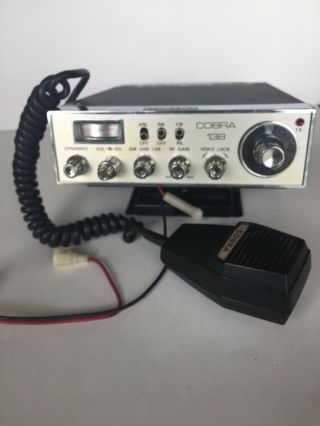 Cobra 2 Way Cb Radio Model 138