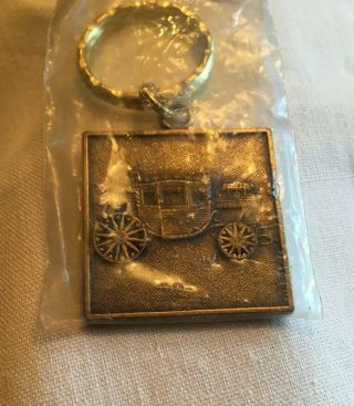 In - Vintage 75 years Fisher Body key chain 1908 - 1983 2