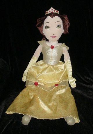 Disney Store Princess Belle 32 " Large Jumbo My Size Stuffed Toy Doll