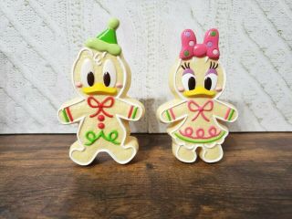 Tokyo Disney Resort Gingerbread Christmas Ornament Set Donald Daisy Duck Ginger