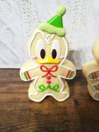 TOKYO Disney Resort GingerBread Christmas Ornament Set Donald Daisy Duck Ginger 2