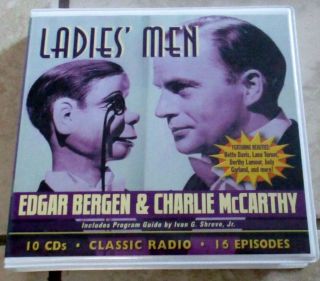 Ladies Men Edgar Bergen Charlie Mccarthy Radio 16 Episodes 10 Audio Cds
