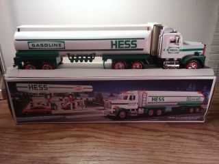 1990 Hess Toy Tanker Truck With Lights And Sound