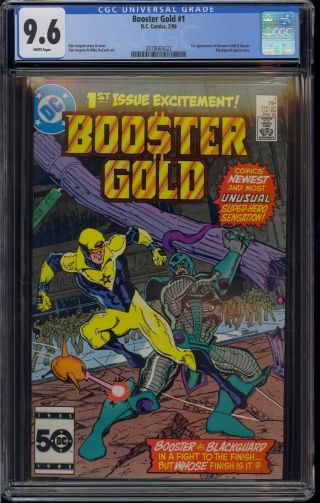 Booster Gold 1 Cgc 9.  6 White Pages 1st App.  Of Booster Gold Comic Kings