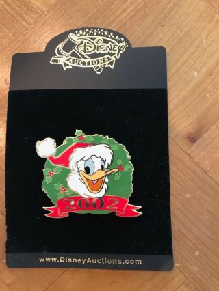 Disney Classic Donald Duck Christmas 2002 Le 100 Pin
