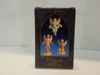 Fontanini 1996 Roman Inc Set Of 3 Angel Figurines Nativity Figurines 50171