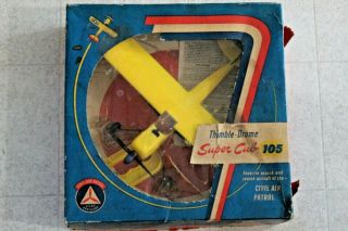 Vintage Cox Thimble - Drome Cub 105 Control Line Airplane
