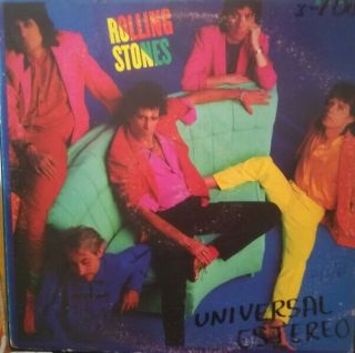 Rare Lp The Rolling Stones - Dirty Work Made In Costa Rica