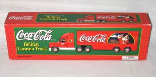2000 Issue - Coca - Cola Holiday Caravan Truck W/lights -