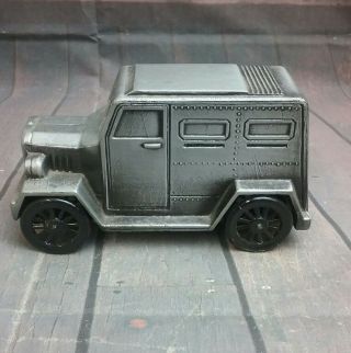 1974 Banthrico Chicago,  Usa Diecast Armored Truck Coin Bank