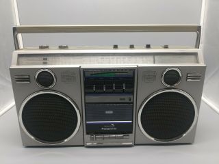 Vintage Panasonic Rx 5050 Four Speaker Stereo Boombox Broken Cassette Player
