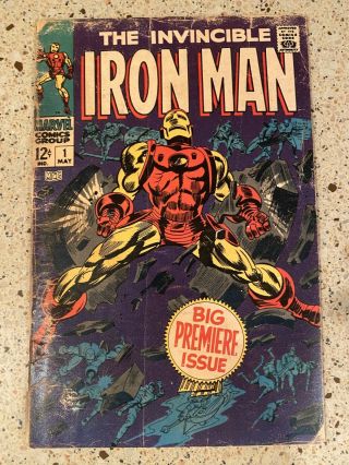 Iron Man 1 (may 1968,  Marvel) Quick