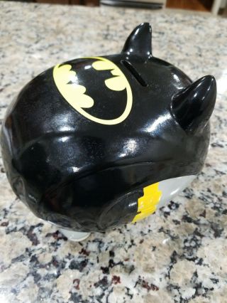 BATMAN DC COMICS Ceramic Coin Piggy Bank F.  A.  B standpoint 3