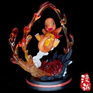 Anime Pokemon Pocket Monster Charmander Pvc Figure Statue Toys Decoration Gifts