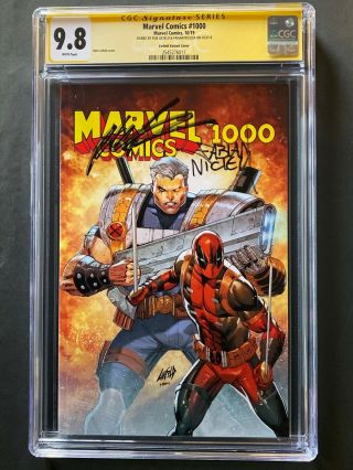 Marvel Comics 1000 Cgc 9.  8 Signed By Rob Liefeld,  Nicieza Torpedo Variant