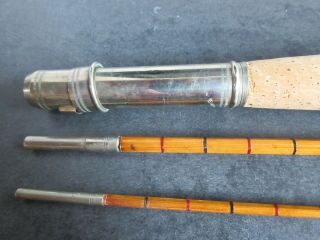 Vintage Edward Vom Hofe 9 ' 3/1 Bamboo Fly Rod 3