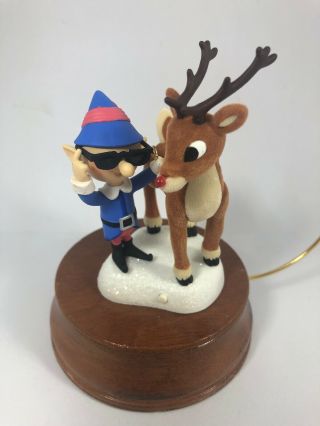 2006 Nose So Bright Rudolph The Red Nosed Reindeer Magic Christmas Ornament Z14