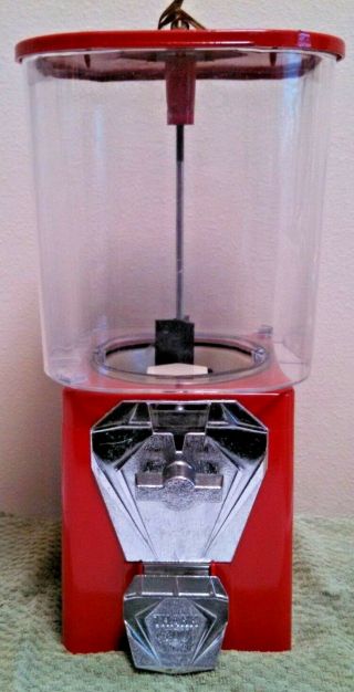 Commercial Gumball Vending Machine A & A Co.  Vintage Key &lock Inc 