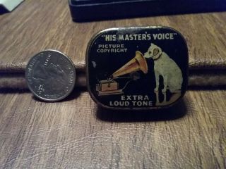 Rca Victor His Masters Voice Extra Loud Tone Tin With Needles The Gramophone Co.