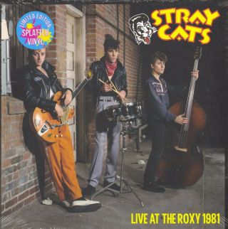 Stray Cats - Live At The Roxy - Splatter Colored Vinyl,  Lp,  Rockabilly,  Min