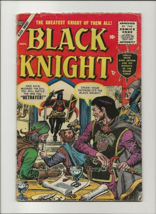 Black Knight 4 Good 2.  0 Sir Percy & Crusader John Romita 1955