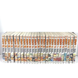 Naruto By Masashi Kishimoto Manga Volumes 1 - 10 12 - 27 English Graphic Novels
