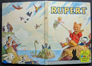 Rupert Annual 1963.  Not Inscribed Or Clipped.  Magic Paints Untouched