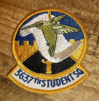 Vietnam Vintage Usaf Us Air Force 3637th Student Squadron Patch