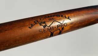 1920s M.  R Campbell 35 " Sunburst Antique Vtg Baseball Bat Louisville Slugger Era