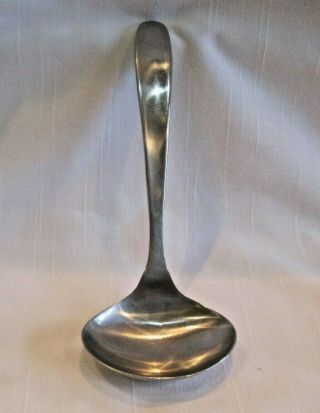 Vintage Danish Gravy Ladle Denmark Stainless Steel 6.  5 " Mid Century 18/8 Spoon