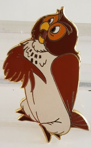 Disney Owl From Winnie The Pooh Retired Htf Pin -
