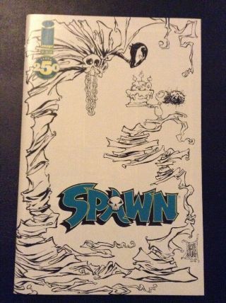 Spawn 250 Scottie Young Tod Mcfarlane Sketch Variant 1st Print