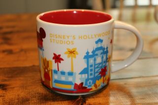 Starbucks You Are Here Mug Cup Walt Disney World Hollywood Studios Retired