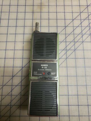 1976 Robyn Cb Radio Models R - 15 (1.  5 Watt) R - 25 (2.  5 Watt) Vintage