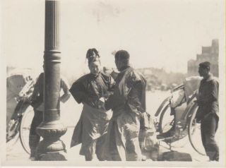 T) Photo China 8x10,  5cm Chang Chun Mukden April 1923 Q