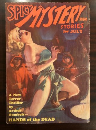 Spicy Mystery July 1935 - Scarce