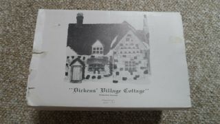 Dept 56 Dickens Village Cottage.  1985 Stone Cottage.  Department 56