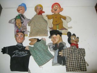 Hand Puppets 1950 