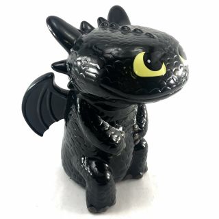 How To Train Your Dragon Toothless Ceramic Coin Piggy Bank 8 " X 5 "