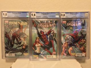 Superior Spider - Man 31 1 1.  1 Cgc 9.  8 Midtown Campbell Variants Marvel