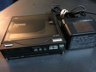Vintage Technics Sl - Xp5 Portable Cd Player Compact Looks -
