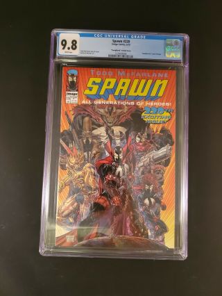 Spawn 220 Cgc 9.  8 Cover C Youngblood 1 Homage Variant Todd Mcfarlane Cover