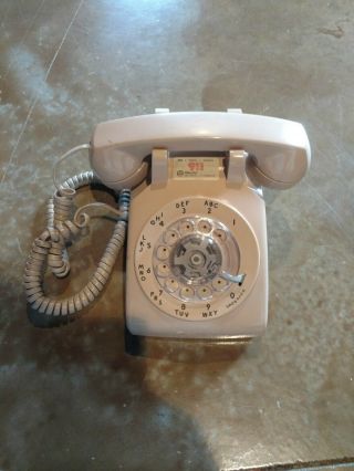 Vintage Bell System Rotary Dial Telephone Western Electric Old School Cellphone