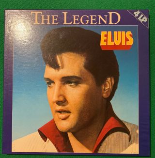 Elvis Presley/the Legend 4x Lp Box Set 1984 Nm German