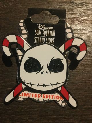 Dsf Dssh Disney Pin Jack Nightmare Before Christmas Candy Cane Le 300