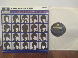 The Beatles - " A Hard Days Night " - 1964 Vinyl Album.  Mono Pmc 1230